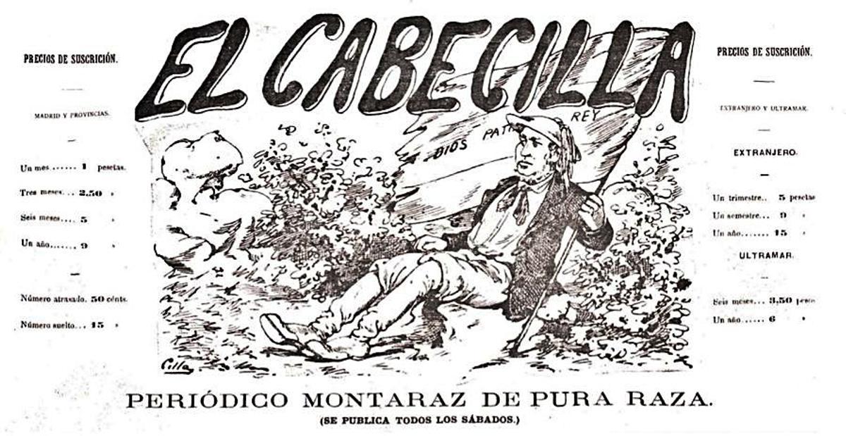 Cabecera del periódico “El Cabecilla”. | Wikipedia
