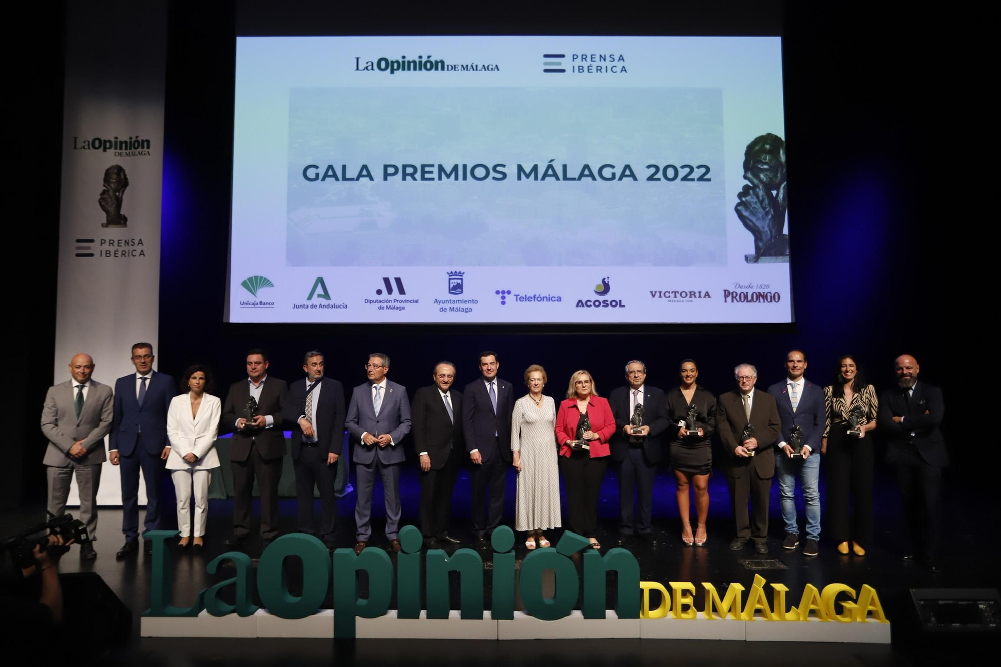 Los Premios Málaga 2022 de La Opinión, en imágenes