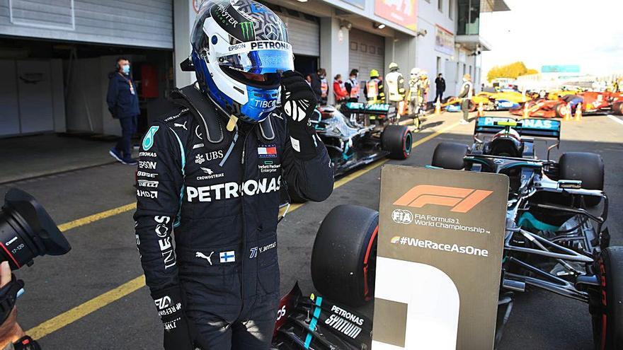 Fórmula 1 Bottas obté la «pole» a Nürburgring