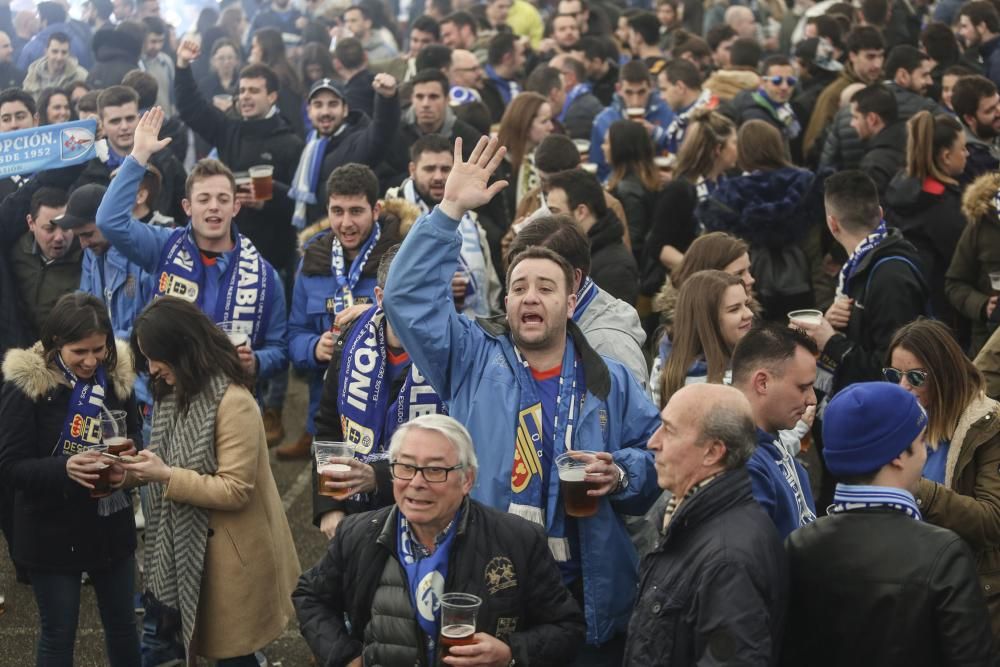 Fiesta de la APARO en el Carlos Tartiere