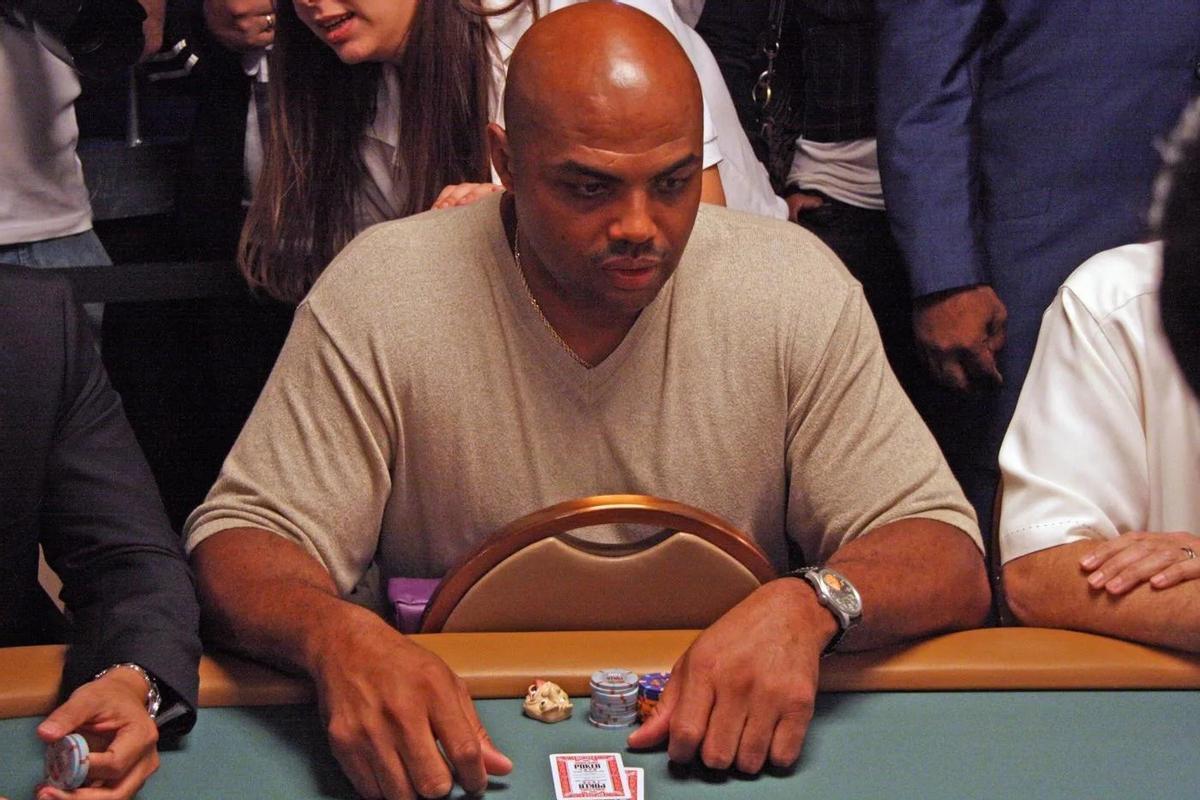Barkley acknowledged having lost a lot of money in poker but does not consider himself a gambling addict "because I have enough to lose"