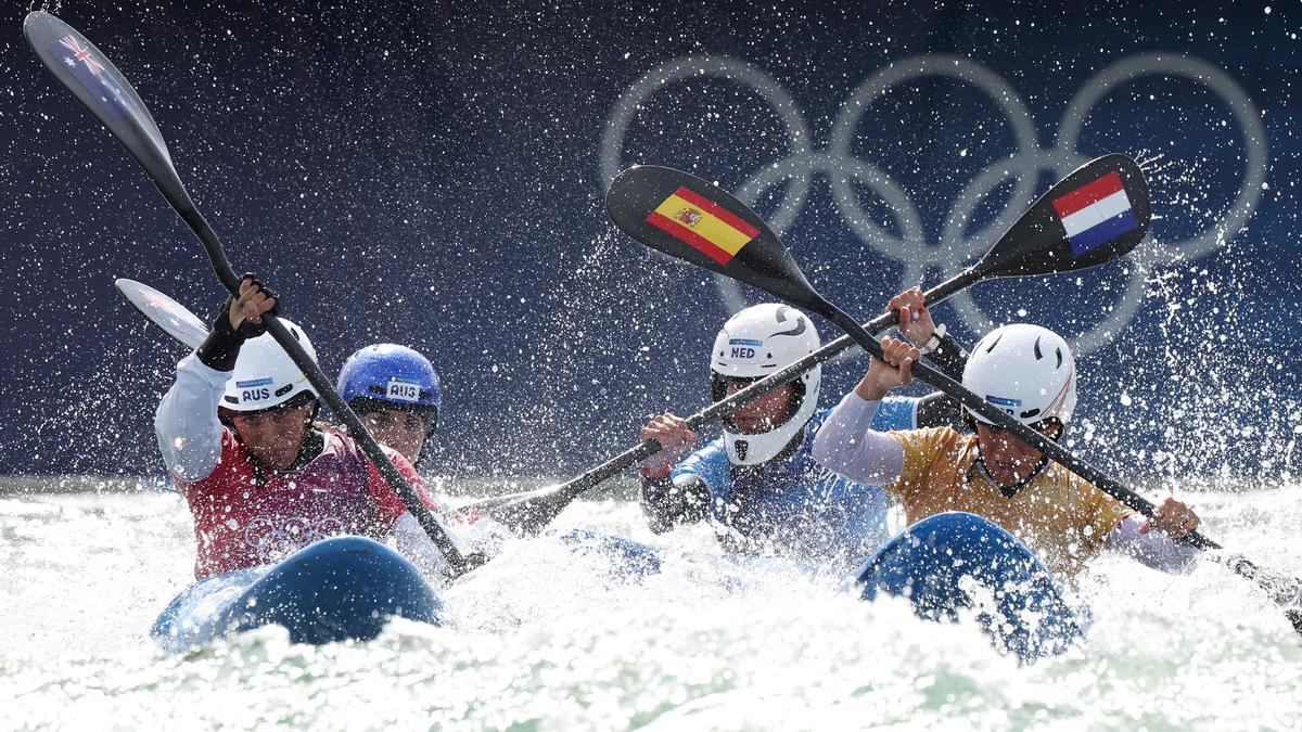 Maialen Chourraut y Manu Ochoa a cuartos de kayak cross; Jessica Fox se queda sin triplete