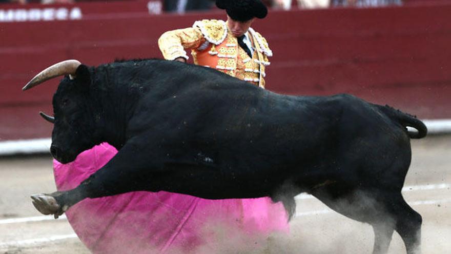 Joaquín Galdós, en su actuación del sábado.