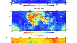 Científicos mapean la composición química de la superficie lunar con alta precisión