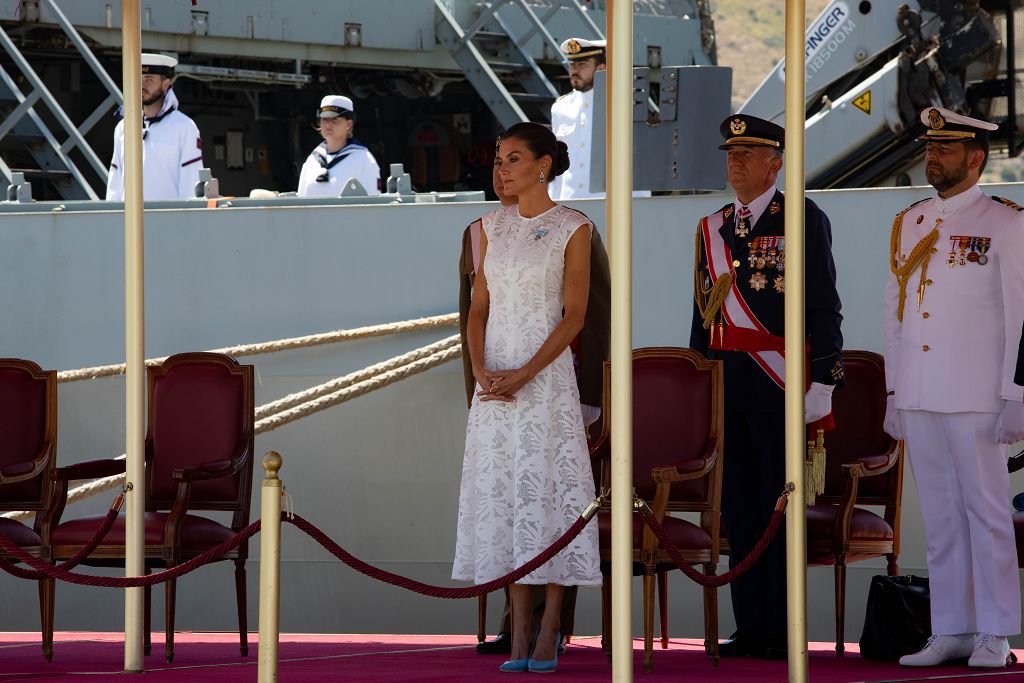 Así ha sido la visita de la reina Letizia a Cartagena