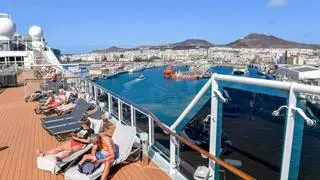 Las Palmas registra récord de cruceristas en sus puertos a dos meses del cierre de temporada