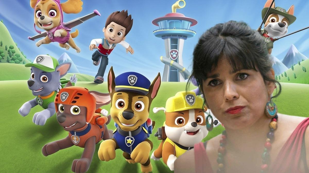 Teresa Rodríguez carga contra 'La patrulla canina', la exitosa serie de  dibujos animados