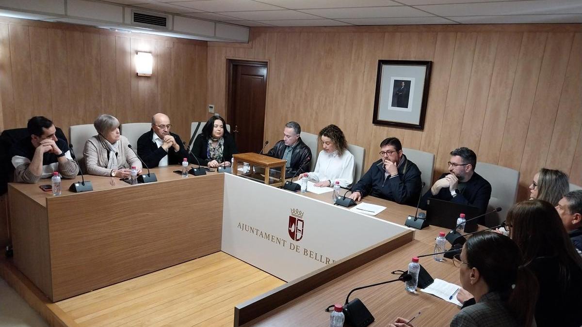 Pleno de Bellreguard, en una imagen de archivo.
