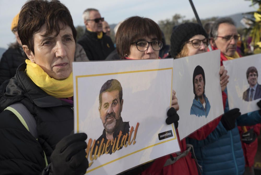 Acte a l'esplanada de Lledoners convocat per Assem