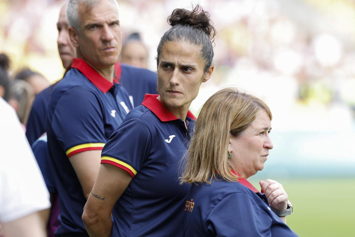 España - Japón, el partido de fútbol femenino de la fase de grupos de los Juegos Olímpicos, en imágenes.