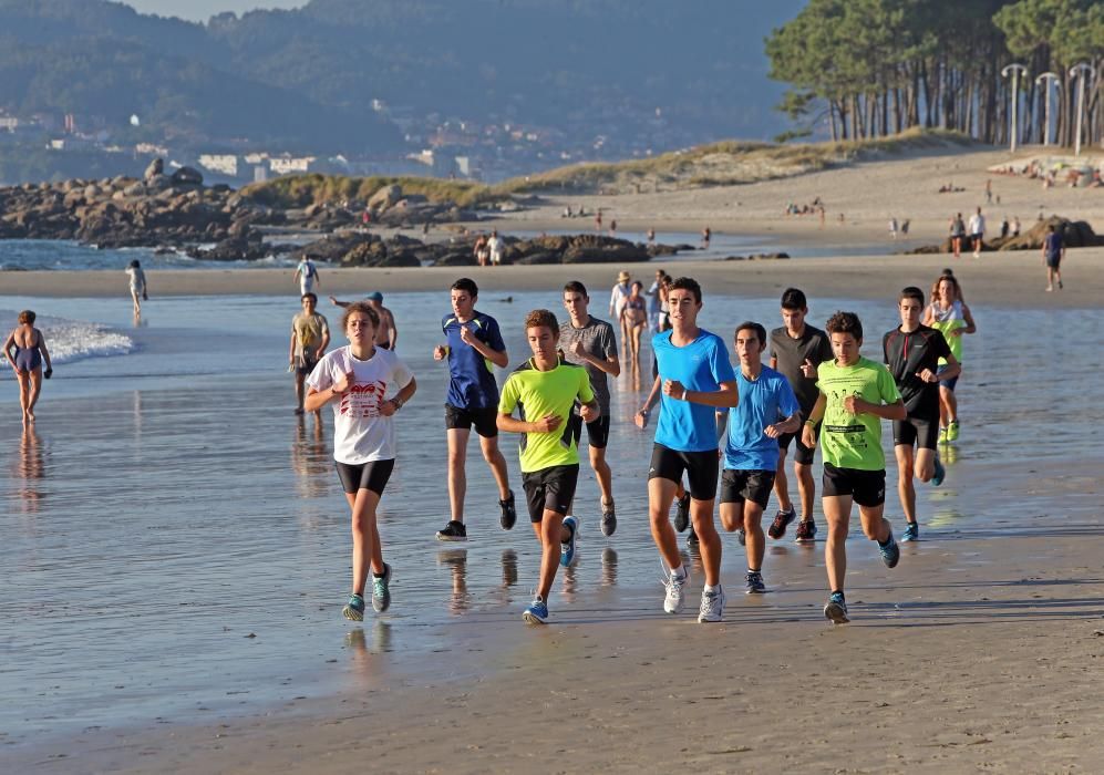 Otoño a 30 grados en las Rías Baixas