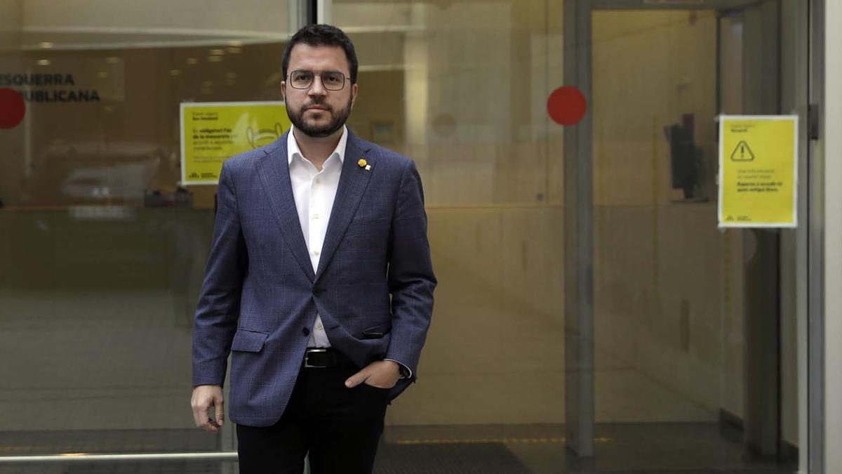 Aragonès se sotmet al Parlament a la primera votació d’investidura