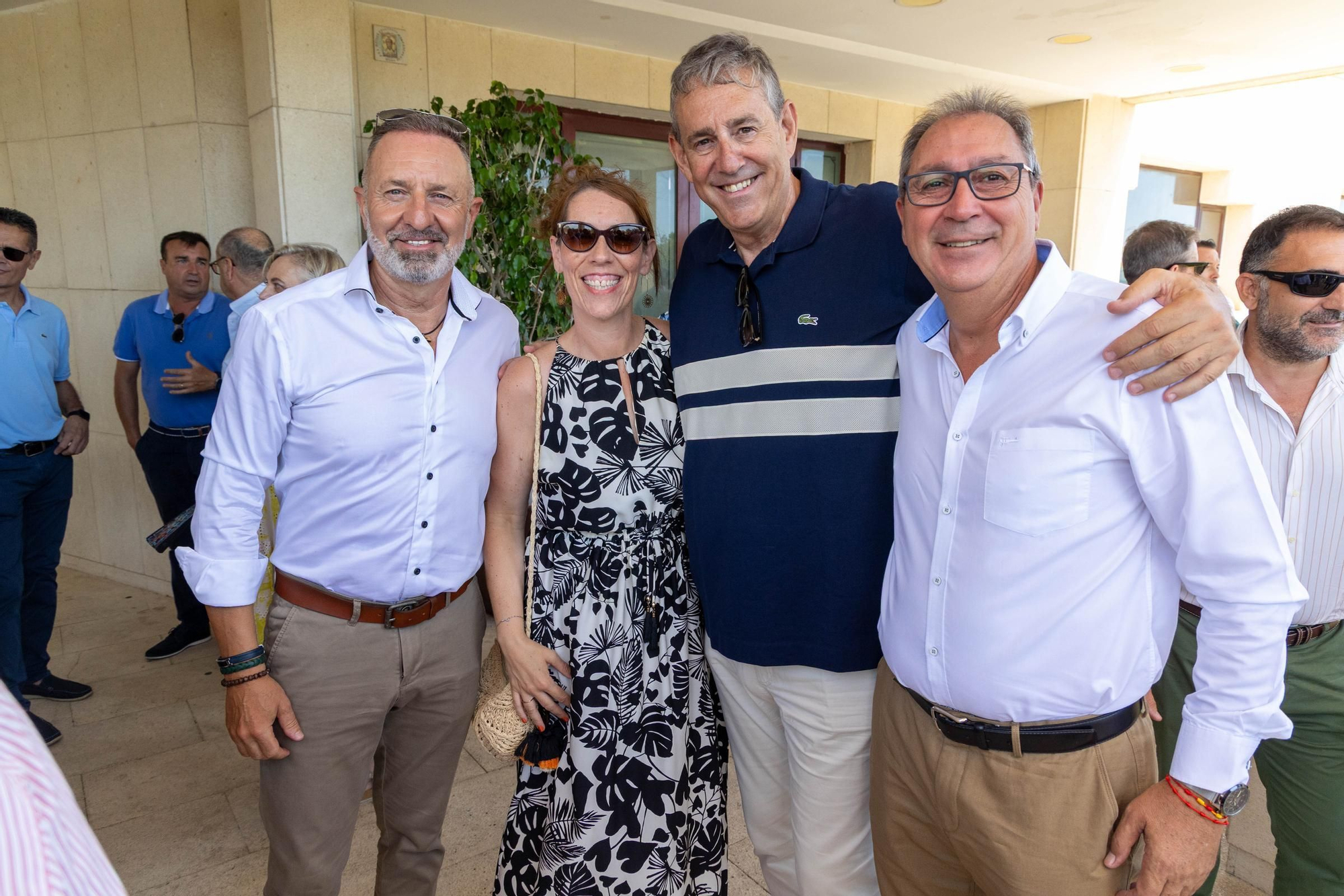 Comida de despedida al Coronel de la Guardia Civil de la Comandancia de Alicante, José Hernández Mosquera
