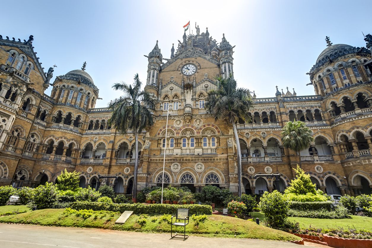 La estación fue una mezcla perfecta entre oriente y occidente: Victoria Terminus, Mumbai, India