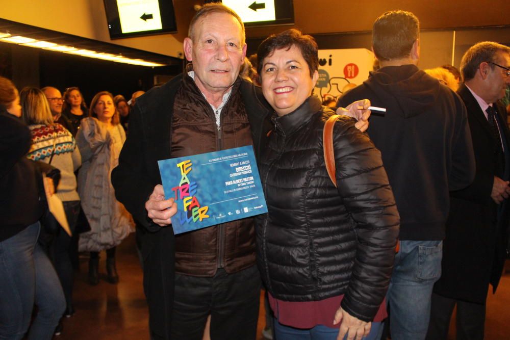 Pako Albert, con Merche de la Guía.