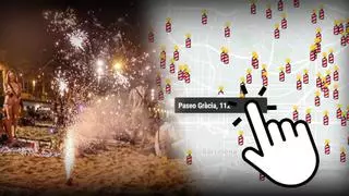 MAPA | Verbena de Sant Joan 2024 en Barcelona: ubicaciones de los 114 puntos de venta de petardos