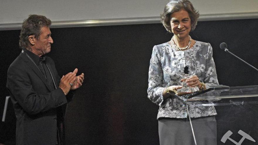 La reina Sofía, premiada en Alemania