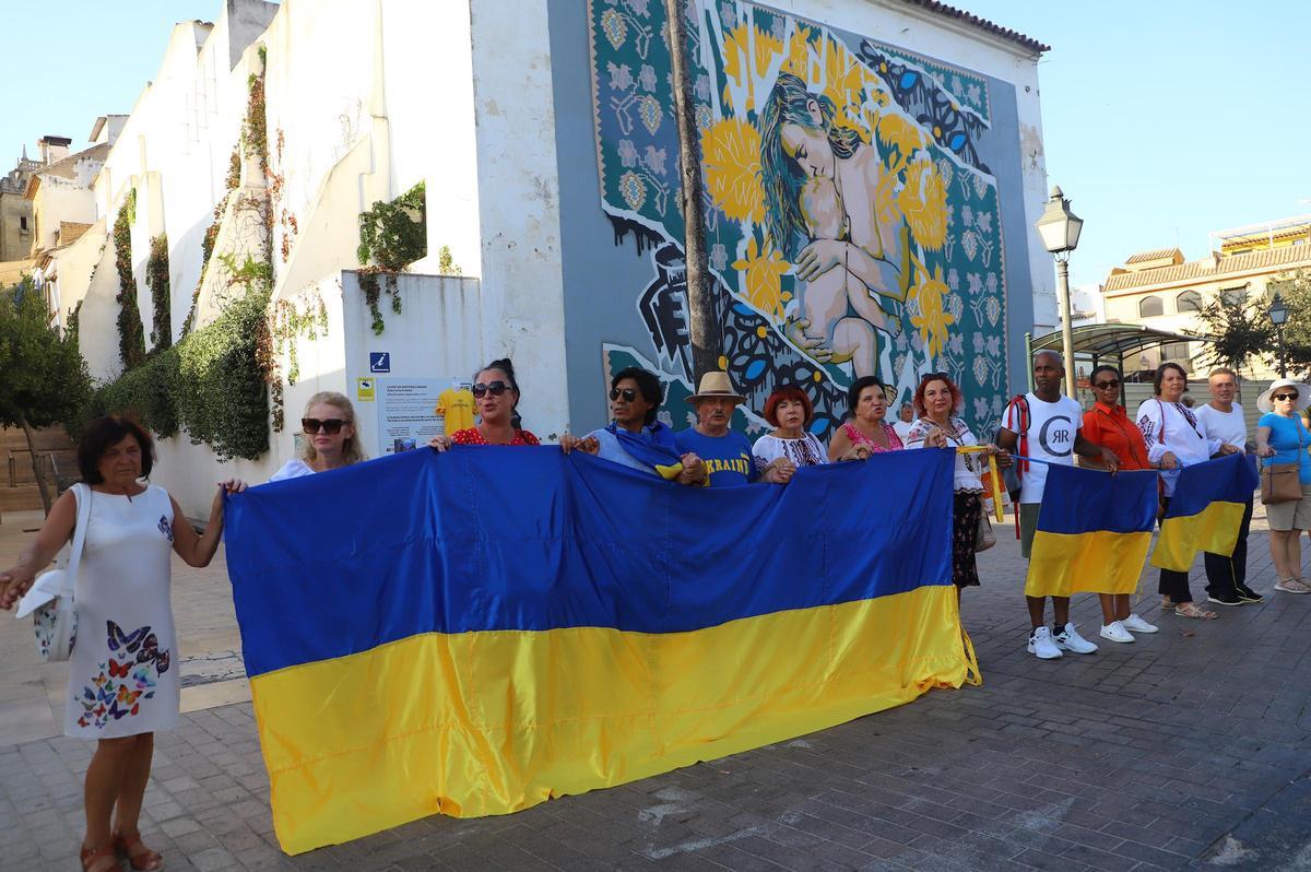 Cadena humana por Ucrania Cadena humana por Ucrania