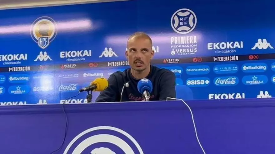Beto, realista antes del Hércules-Teruel: "El riesgo de descenso existe, estamos a 5 puntos y quedan 15"