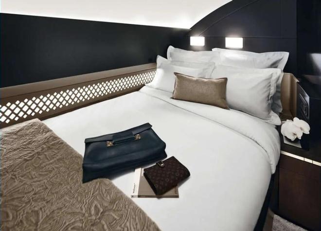 Etihad Airlines: dormitorio