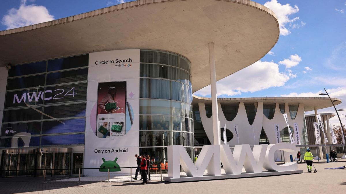 Recinto del MWC en Barcelona