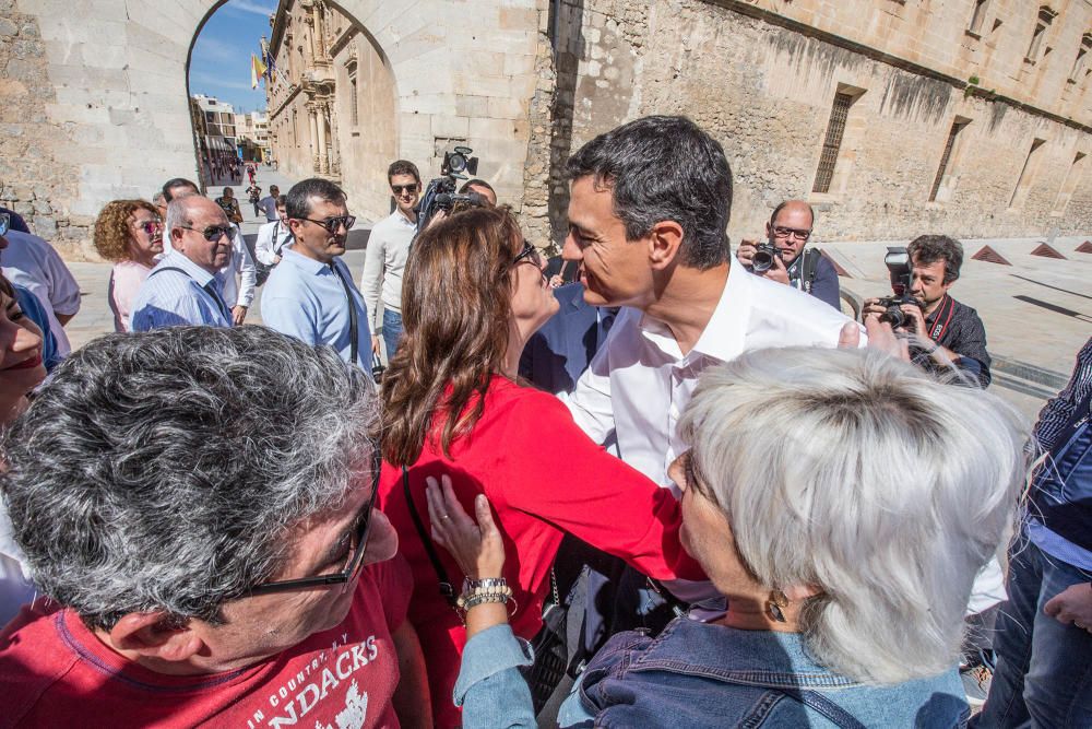 Visita de Pedro Sánchez a Orihuela