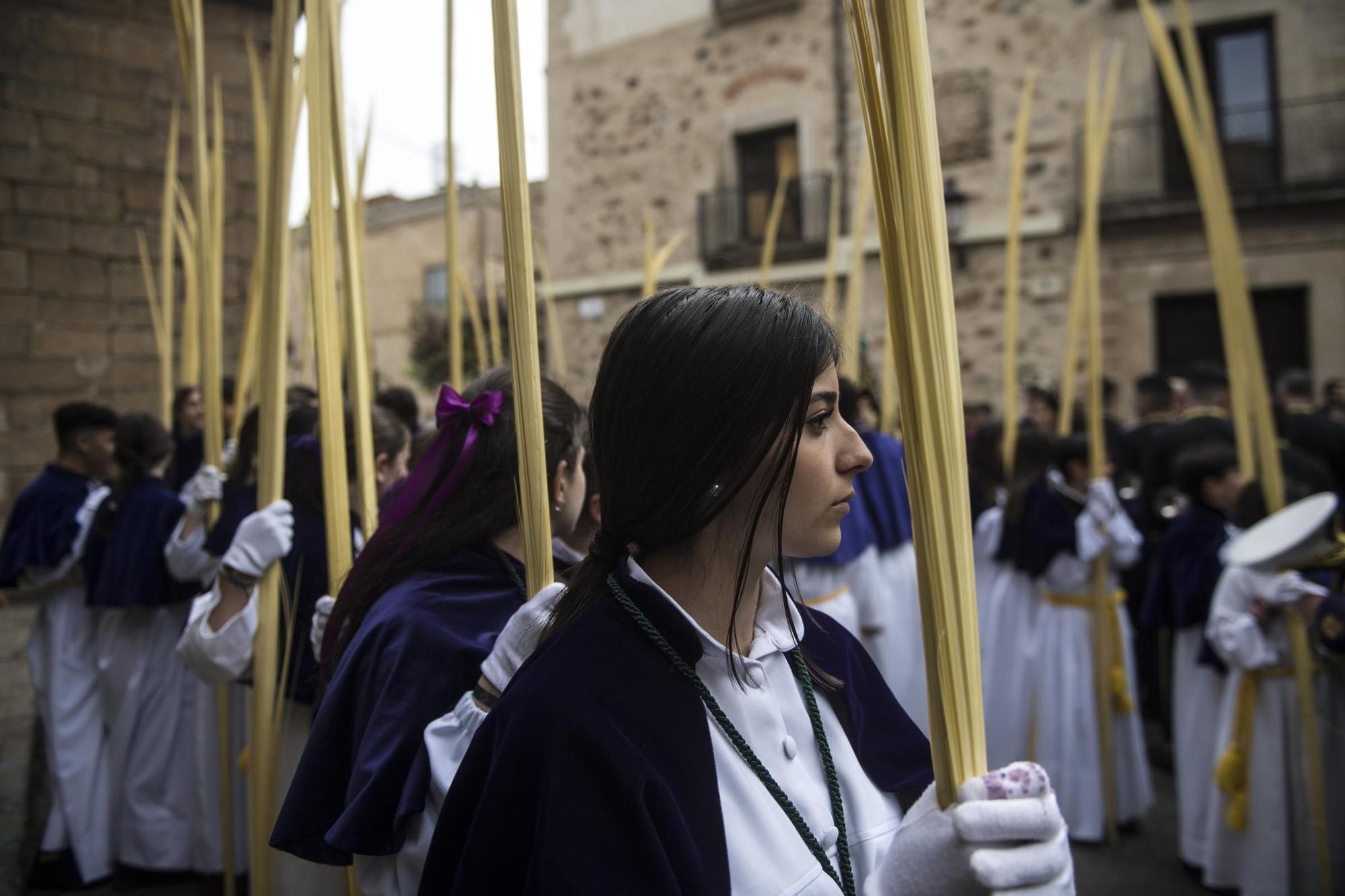 Cáceres se entrega en masa a su Domingo de Ramos