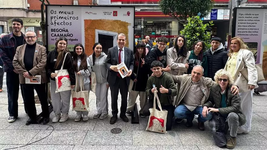 O Calvario estrea «A nena que perdeu un zapato», unha exposición de Begoña Caamaño, polas Letras Galegas