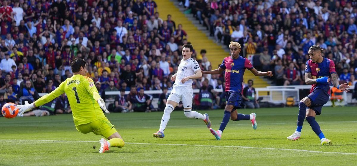 El Barça gana el clásico ante el Madrid en el estadi Lluis Companys