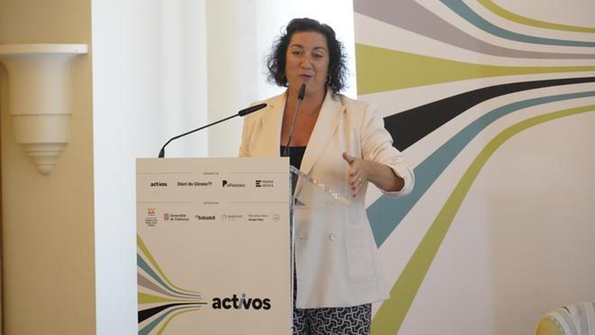 La consellera de Economia de la Generalitat de Catalunya, Alícia Romero