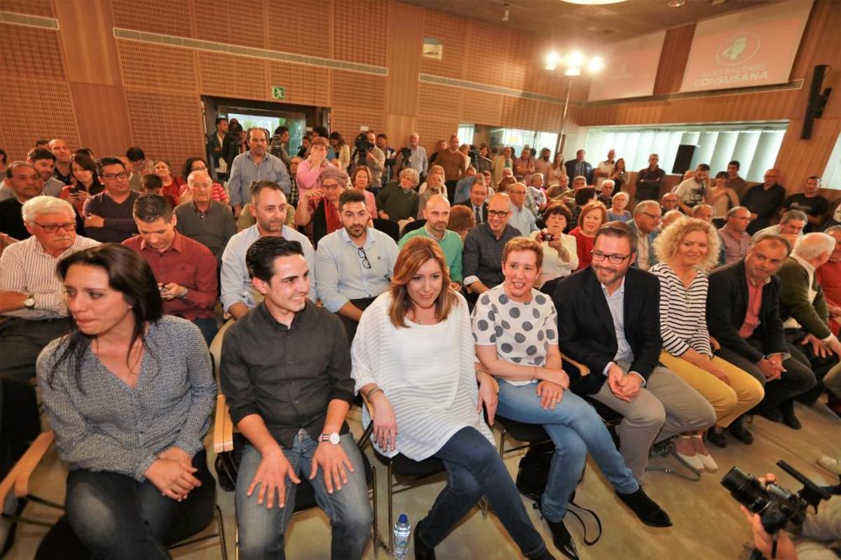 Susana Díaz, en Palma