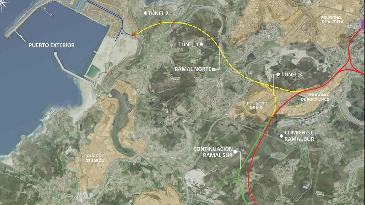 Punta Langosteira se sube al tren - La Opinión de A Coruña