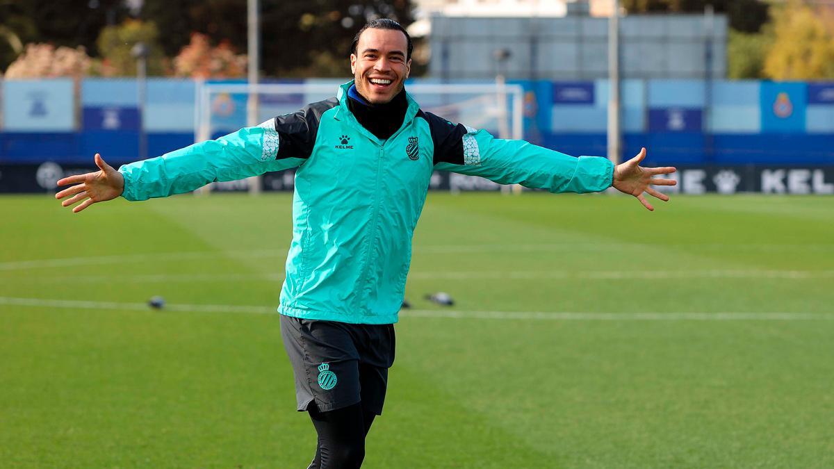 Raúl de Tómas, durante un entrenamiento