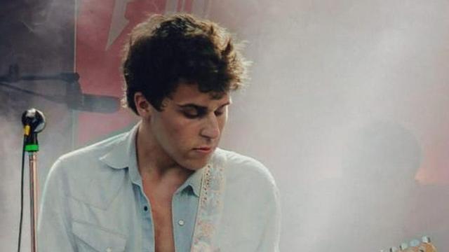 Mateo Eraña,  durante un concierto. | CEDIDA POR M. E./ ANA  MARÍA CONSTANTÍN