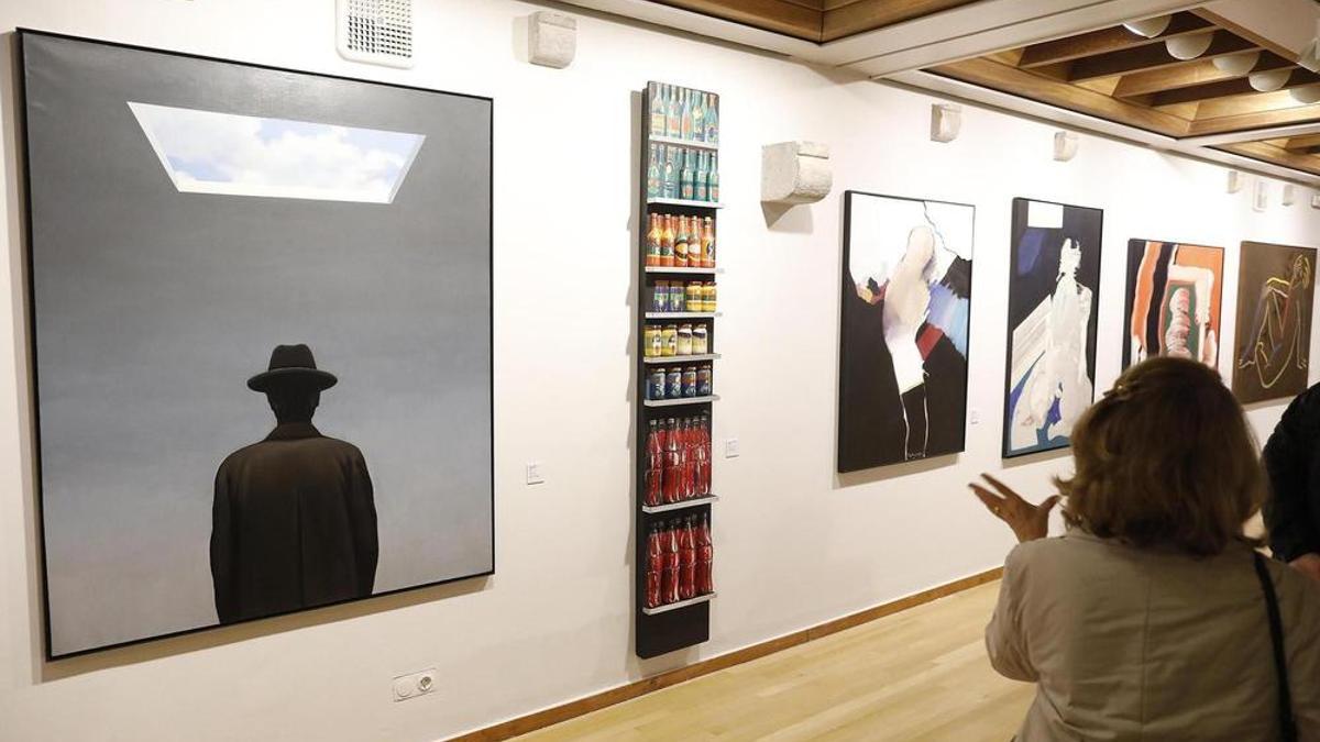 Exposición 'Mestres de l'art català del segle XX. Col·lecció Bassat' en el Museu d'Art de Girona.