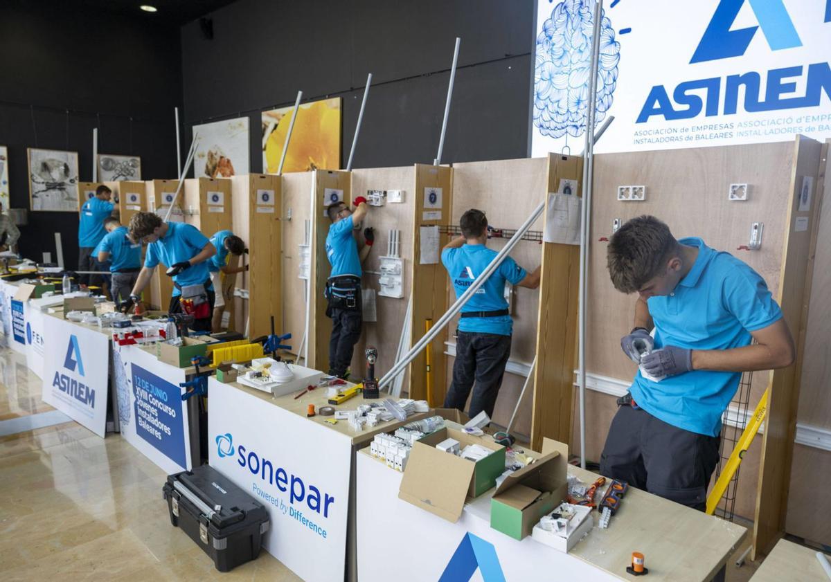 La mayoría de edad del Concurso de Jóvenes Instaladores de ASINEM