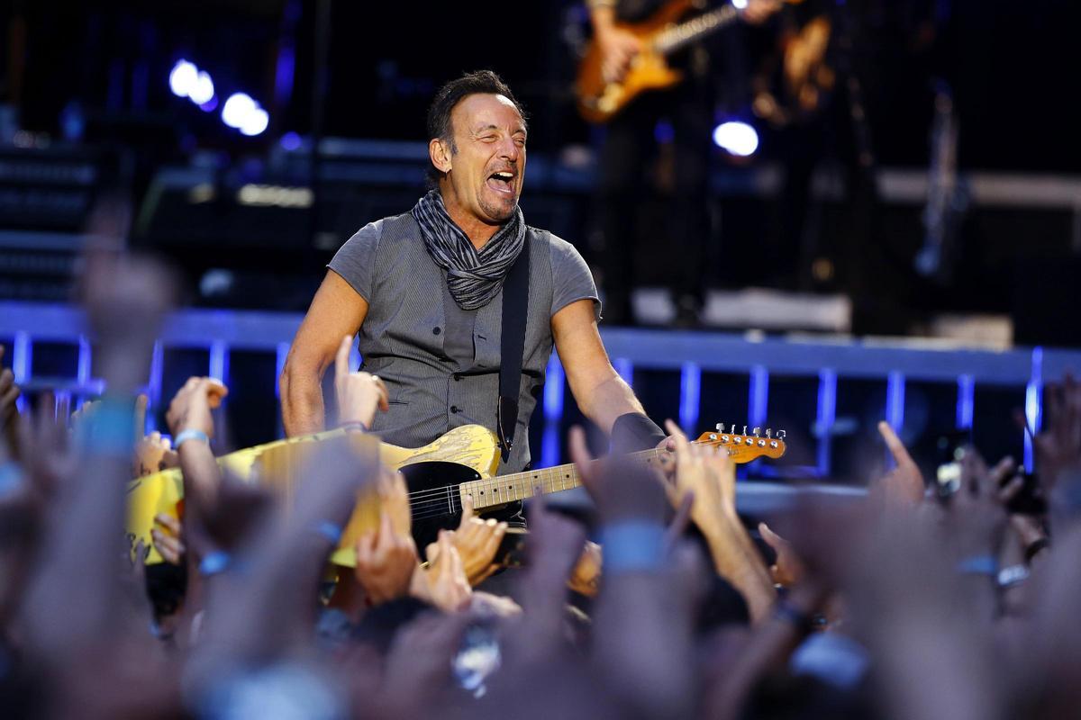 Bruce Springsteen, durante un concierto, en una imagen de archivo.