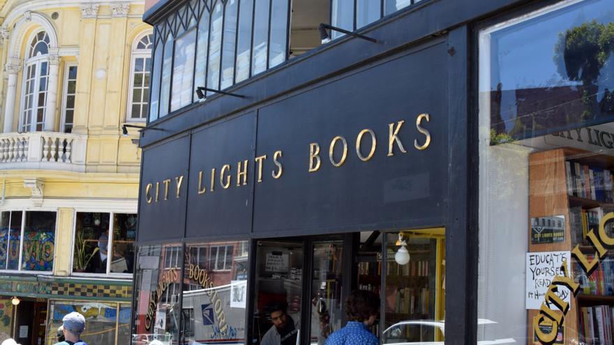 City Lights, la librería de Lawrence Ferlinghetti en San Francisco.