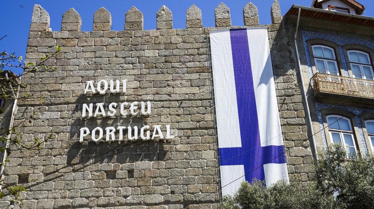Lema de "Aqui nasceu Portugal"