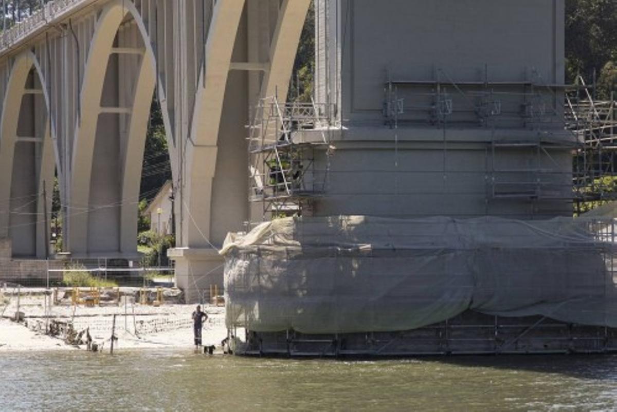Obras en Puente de O Pedrido