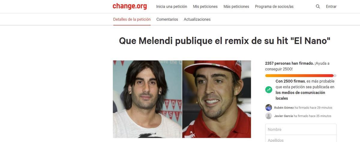 Alonso y Melendi