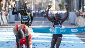 Jepkosgei aconsegueix un nou rècord femení en la Mitja