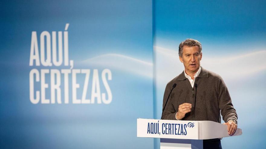 Feijóo dice que Vox estafa a sus votantes y busca el bloqueo en Castilla y León