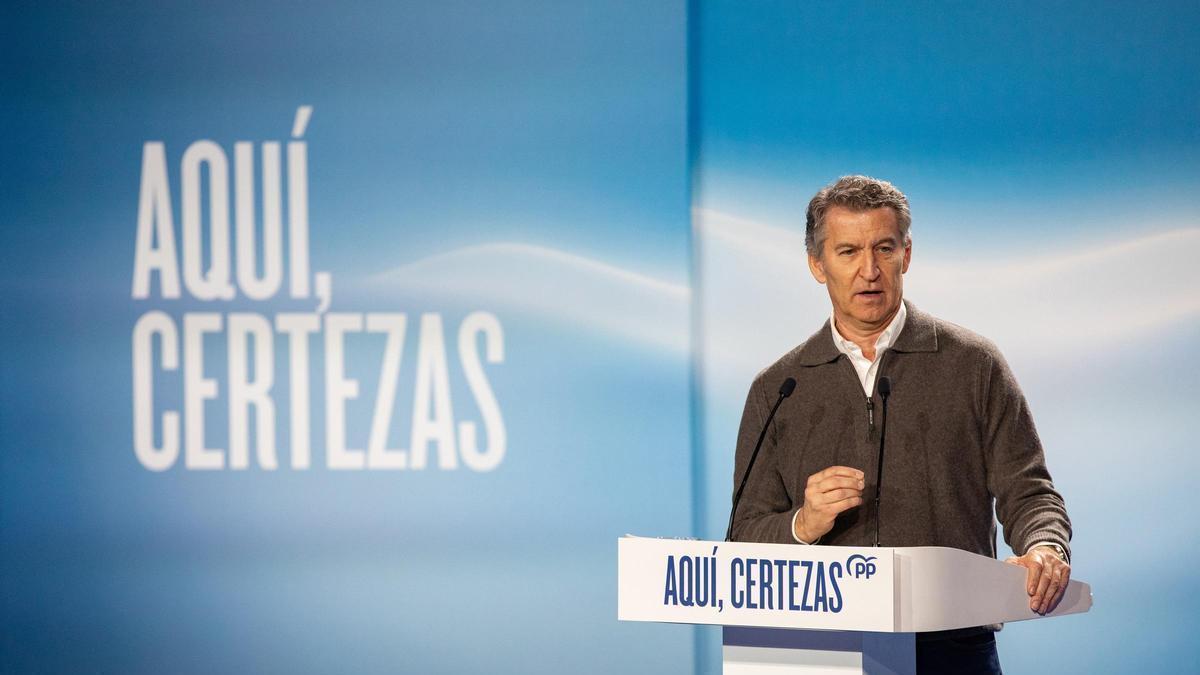 Feijóo dice que Vox estafa a sus votantes y busca el bloqueo en Castilla y León