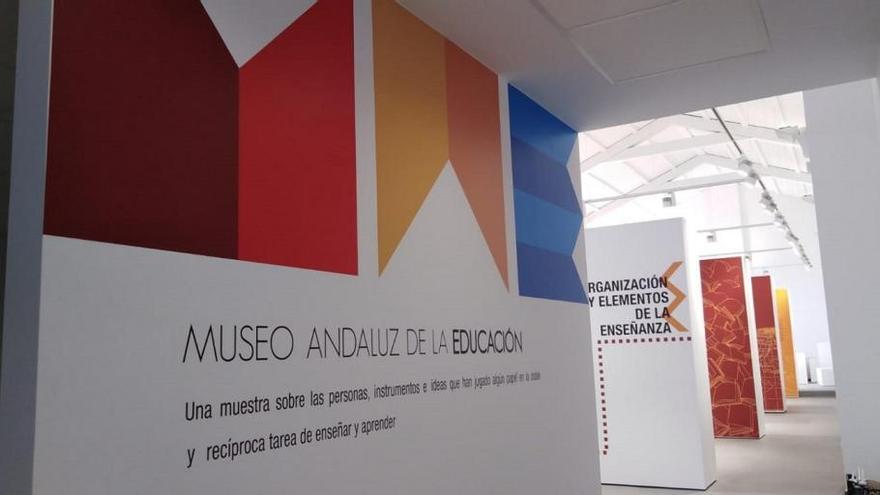 Imagen del interior del Museo de la Educación de Andalucía.