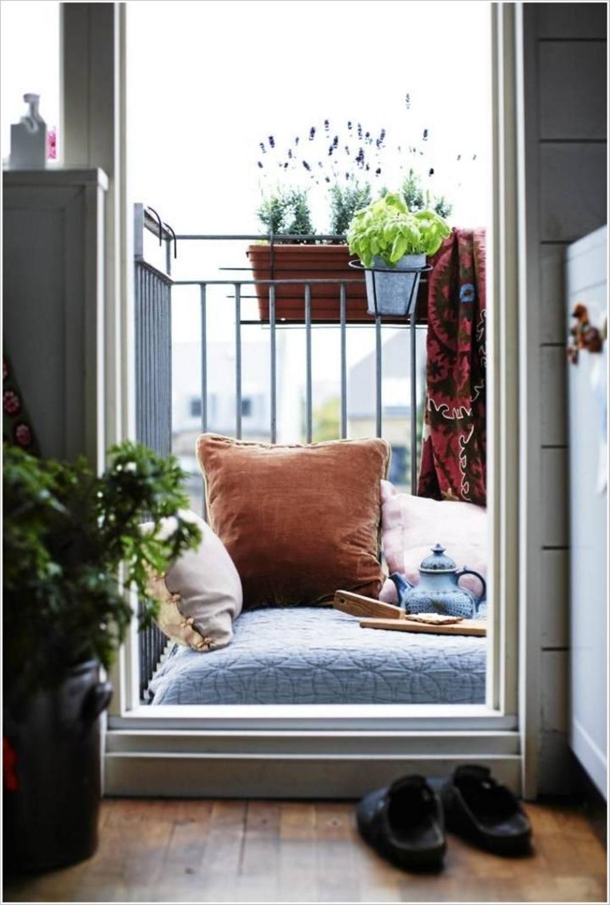 Ideas para decorar balcones pequeños
