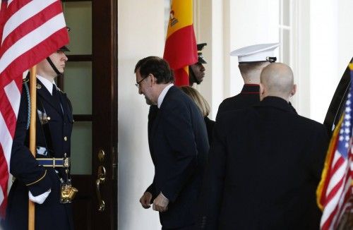 Encuentro de Rajoy y Obama en la Casa Blanca