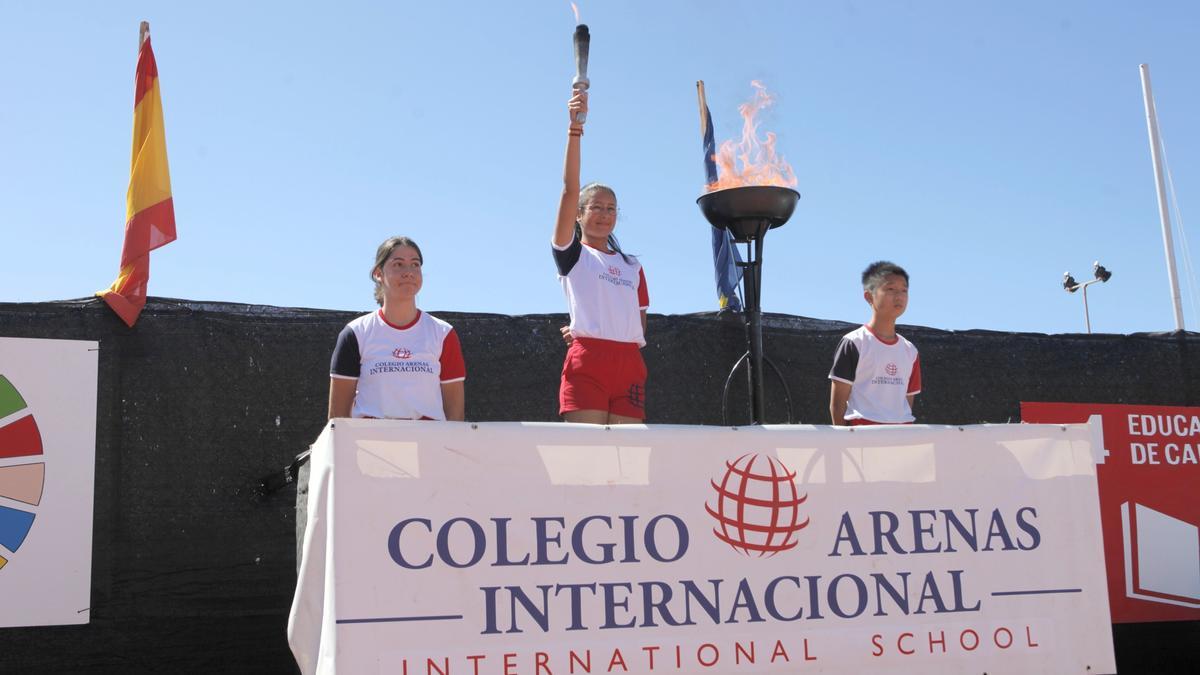 Inauguradas las Olimpiadas del Colegio Arenas