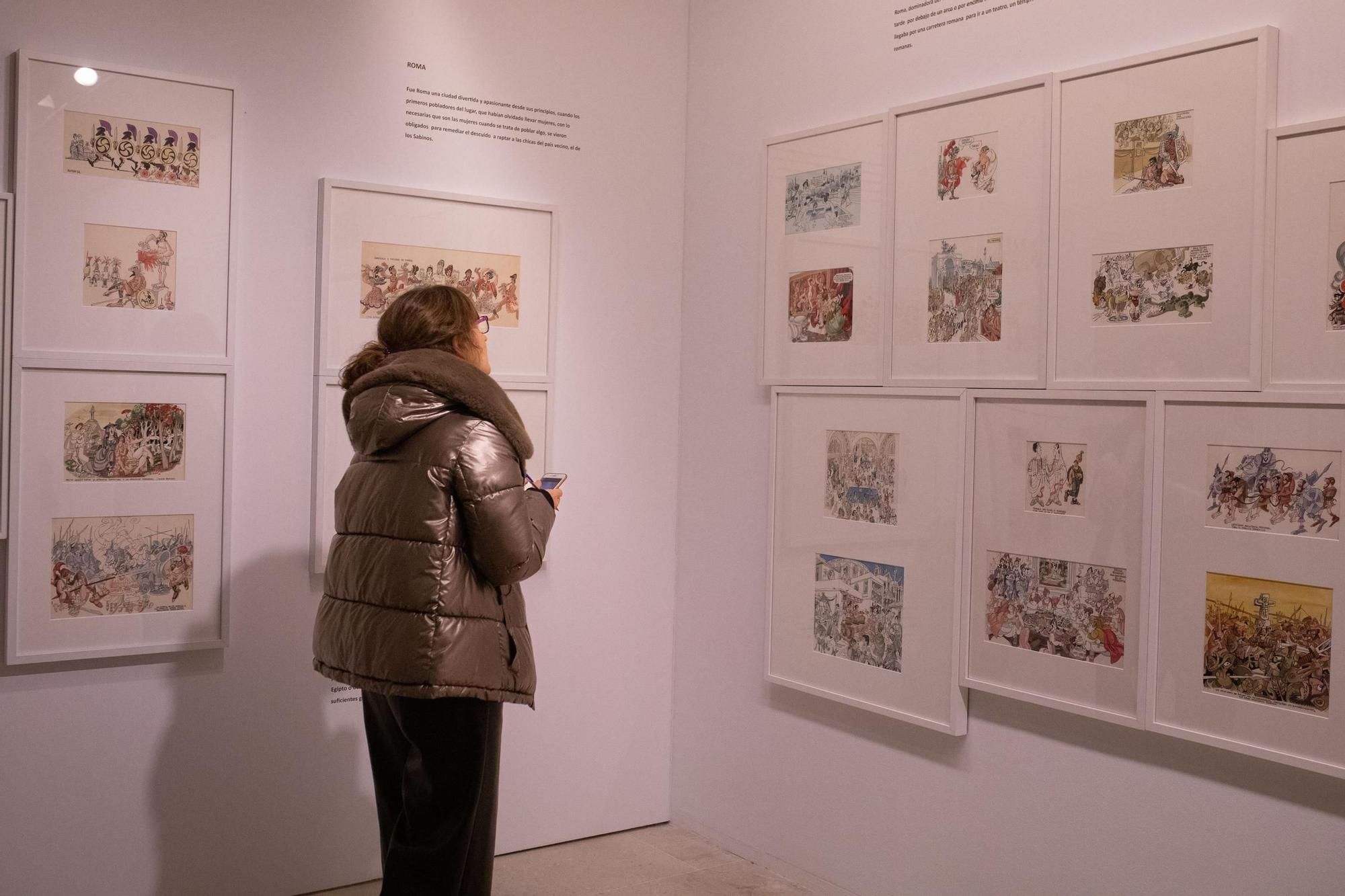 GALERÍA | Así es la exposición "Mingote (Breve) historia de la gente" del Etnográfico de Zamora