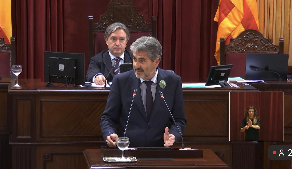 El diputado del PSIB Àlex Pitaluga.